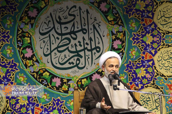 مراسم نیمه شعبان در مسجد دانشگاه تهران